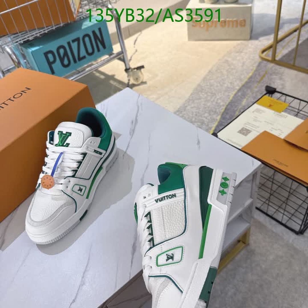 LV-Men shoes Code: AS3591 $: 135USD