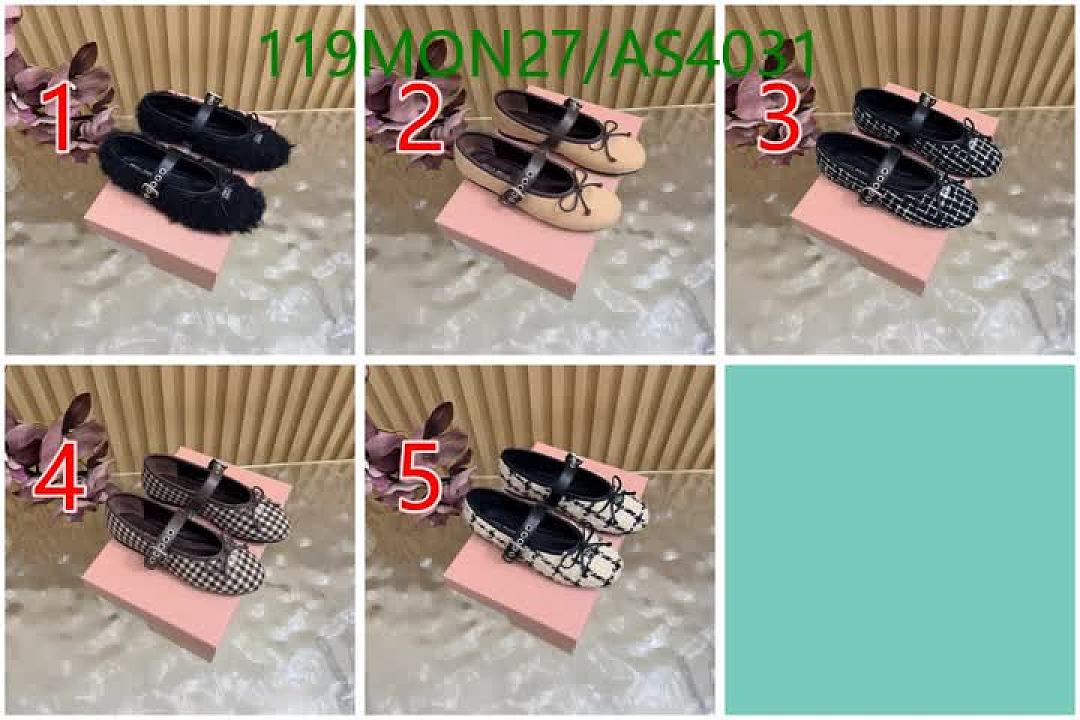 Miu Miu-Women Shoes Code: AS4031 $: 119USD
