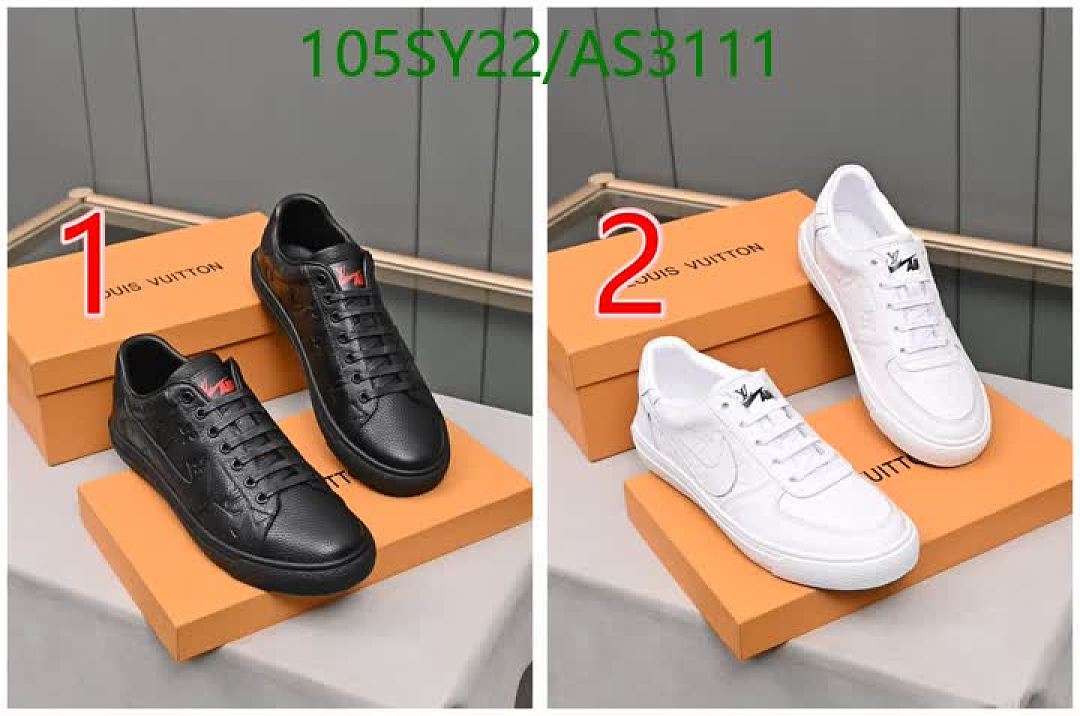 LV-Men shoes Code: AS3111 $: 105USD