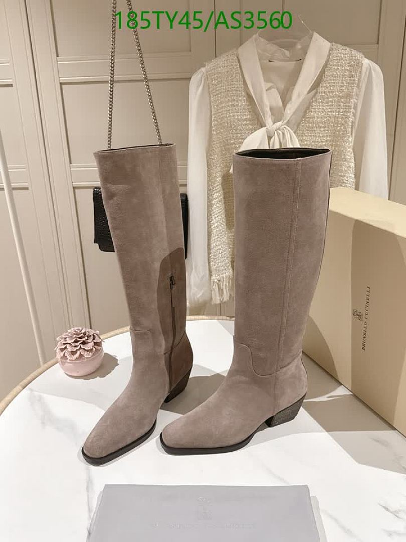 Brunello Cucinelli-Women Shoes Code: AS3560 $: 185USD