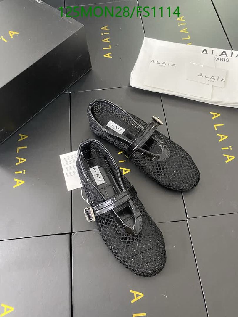 Alaia-Women Shoes Code: FS1114 $: 125USD