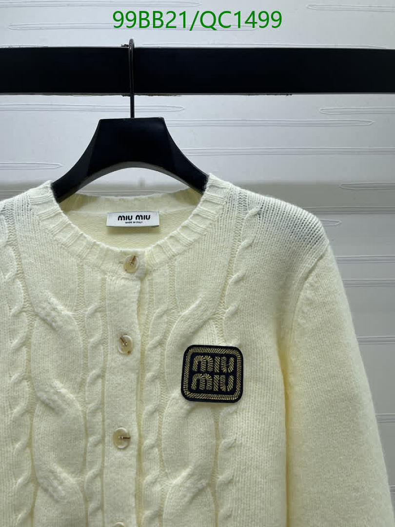 Miu Miu-Clothing Code: QC1499 $: 99USD