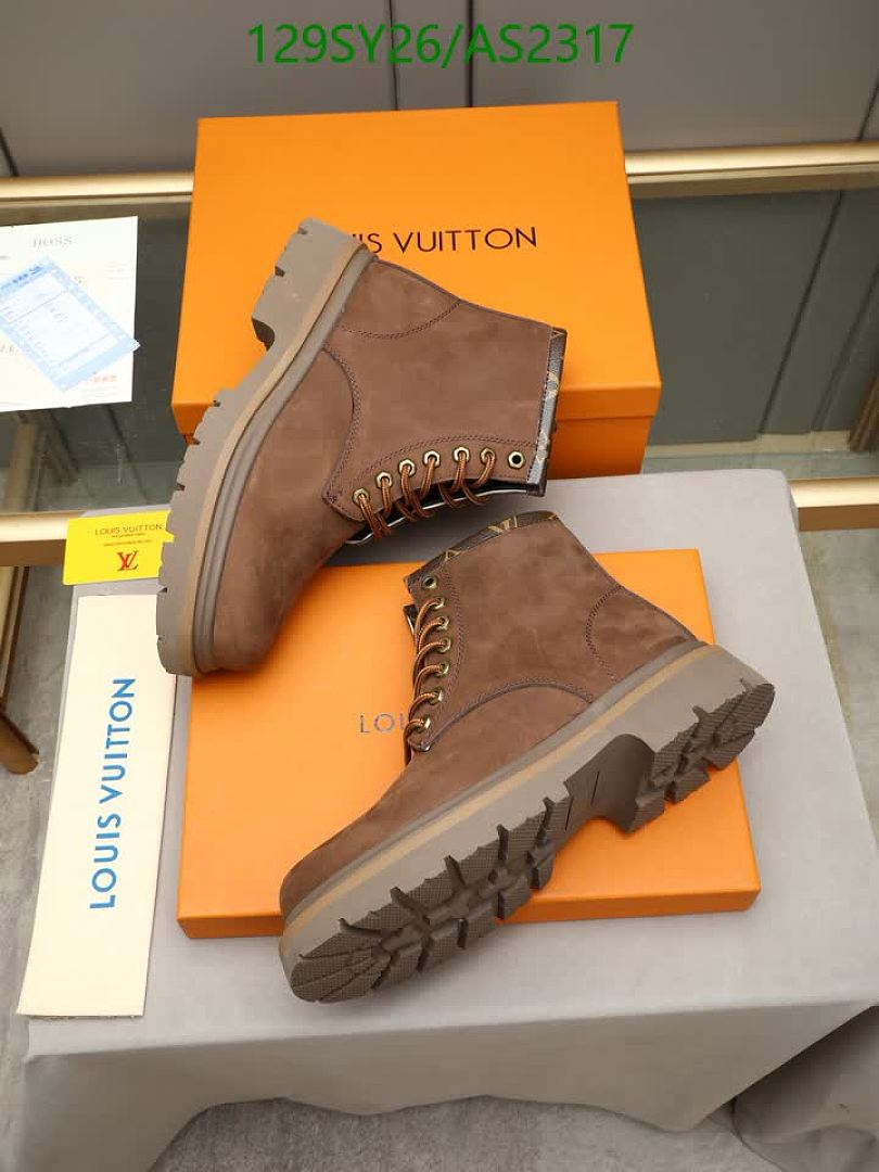 LV-Men shoes Code: AS2317 $: 129USD