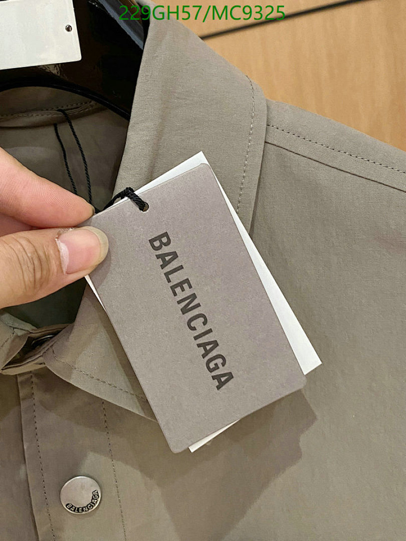 Balenciaga-Clothing Code: MC9325 $: 229USD