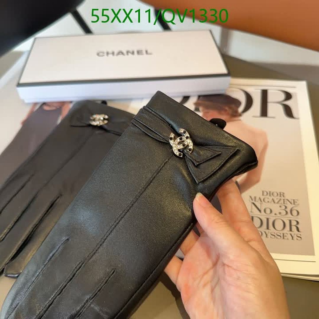 Chanel-Gloves Code: QV1330 $: 55USD