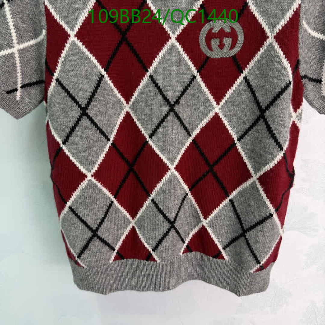 Gucci-Clothing Code: QC1440 $: 109USD