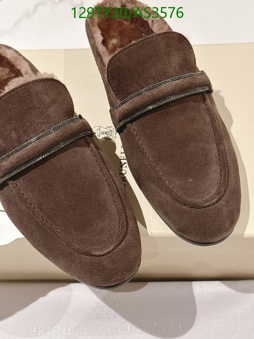 Brunello Cucinelli-Women Shoes Code: AS3576 $: 129USD