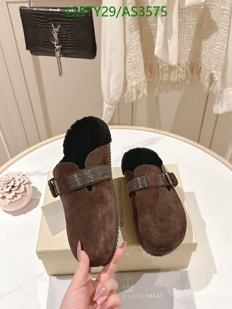 Brunello Cucinelli-Women Shoes Code: AS3575 $: 125USD