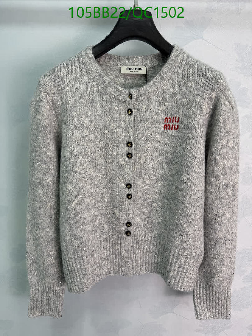 Miu Miu-Clothing Code: QC1502 $: 105USD