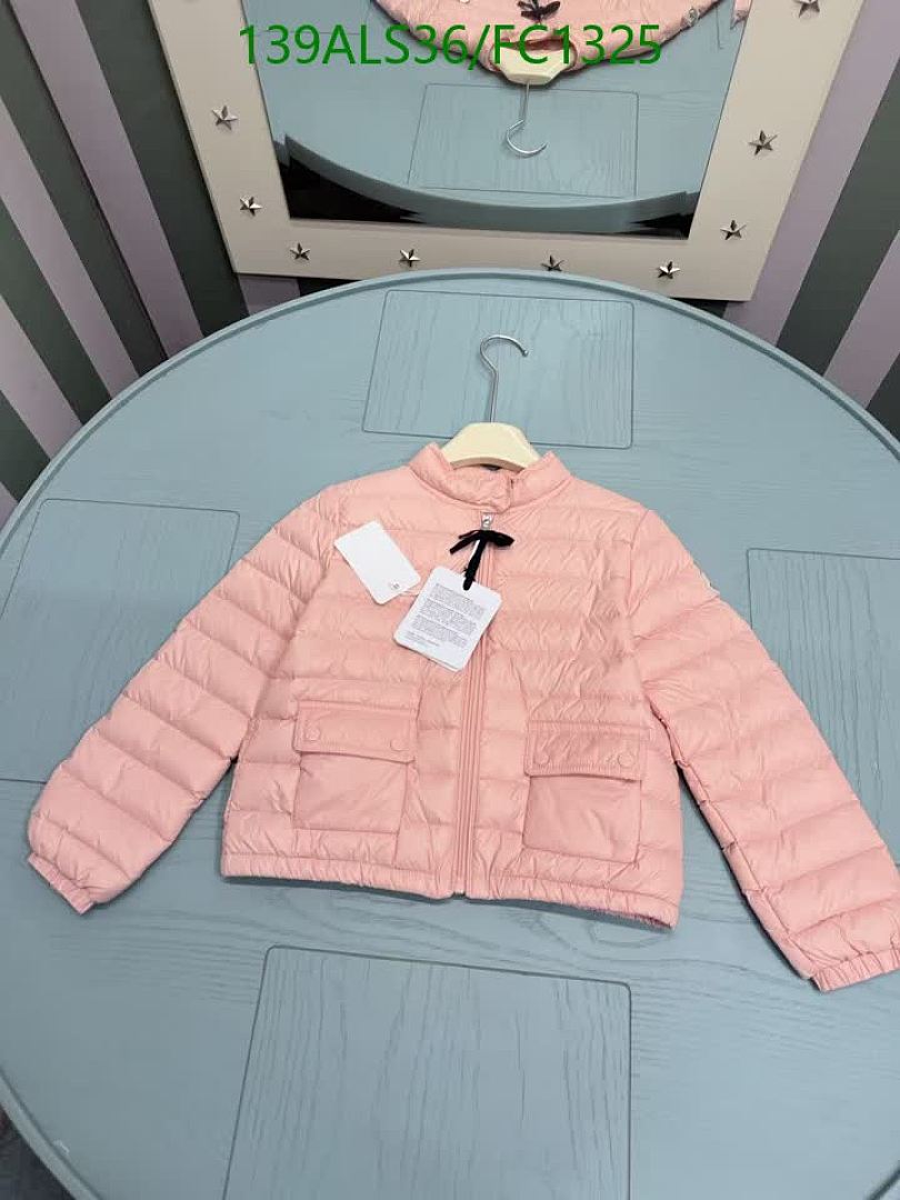 Moncler-Clothing（Kids） Code: FC1325 $: 139USD