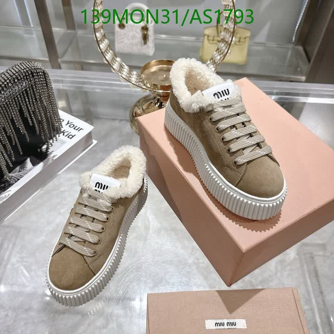 Miu Miu-Women Shoes Code: AS1793 $: 139USD