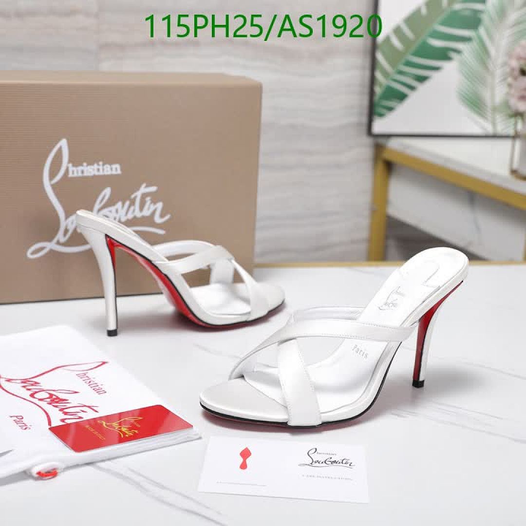 Christian Louboutin-Women Shoes Code: AS1920 $: 115USD