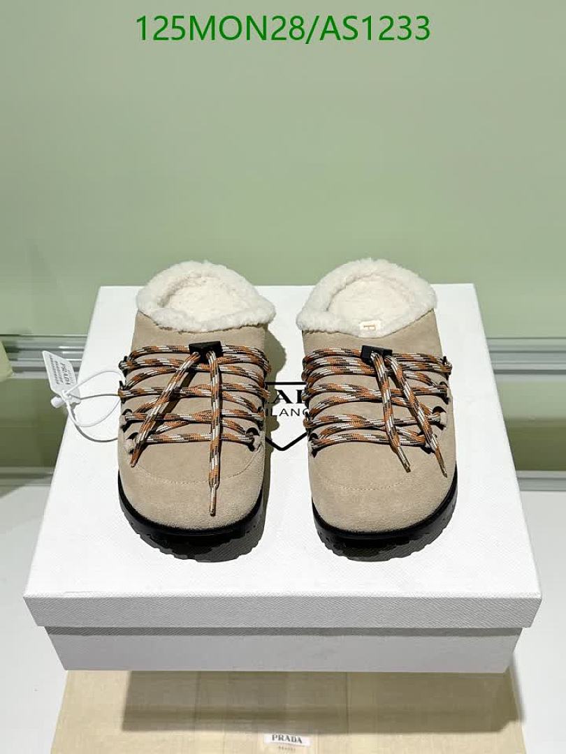 Prada-Women Shoes Code: AS1233 $: 125USD