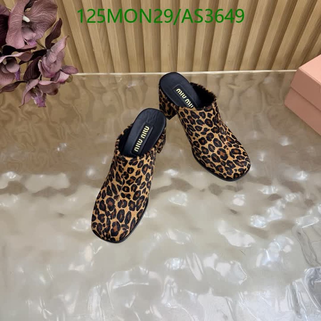 Miu Miu-Women Shoes Code: AS3649 $: 125USD