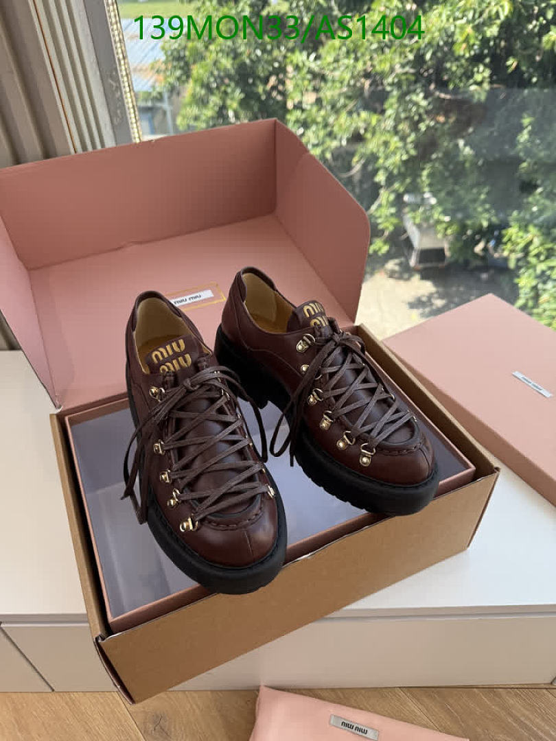 Miu Miu-Women Shoes Code: AS1404 $: 139USD