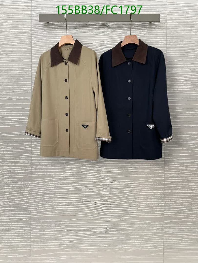 Prada-Clothing Code: FC1797 $: 155USD