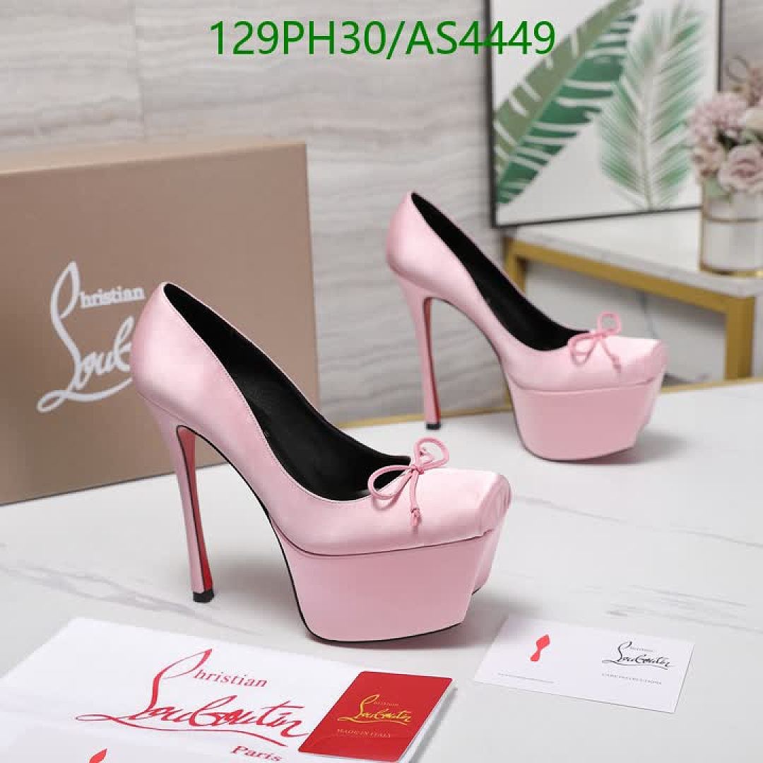 Christian Louboutin-Women Shoes Code: AS4449 $: 129USD