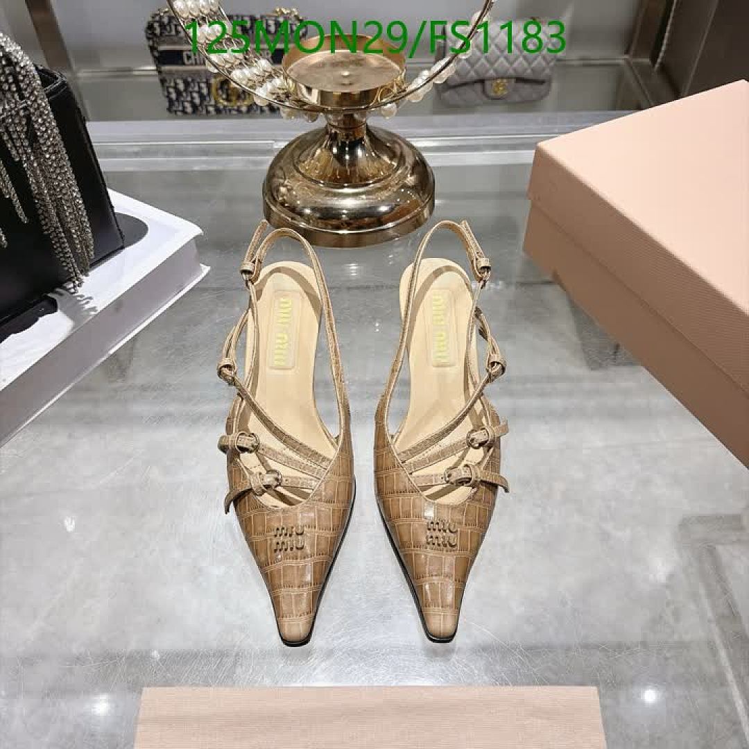Miu Miu-Women Shoes Code: FS1183 $: 125USD