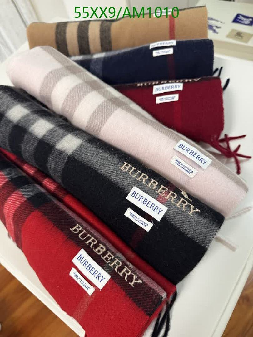Burberry-Scarves Code: AM1010 $: 55USD