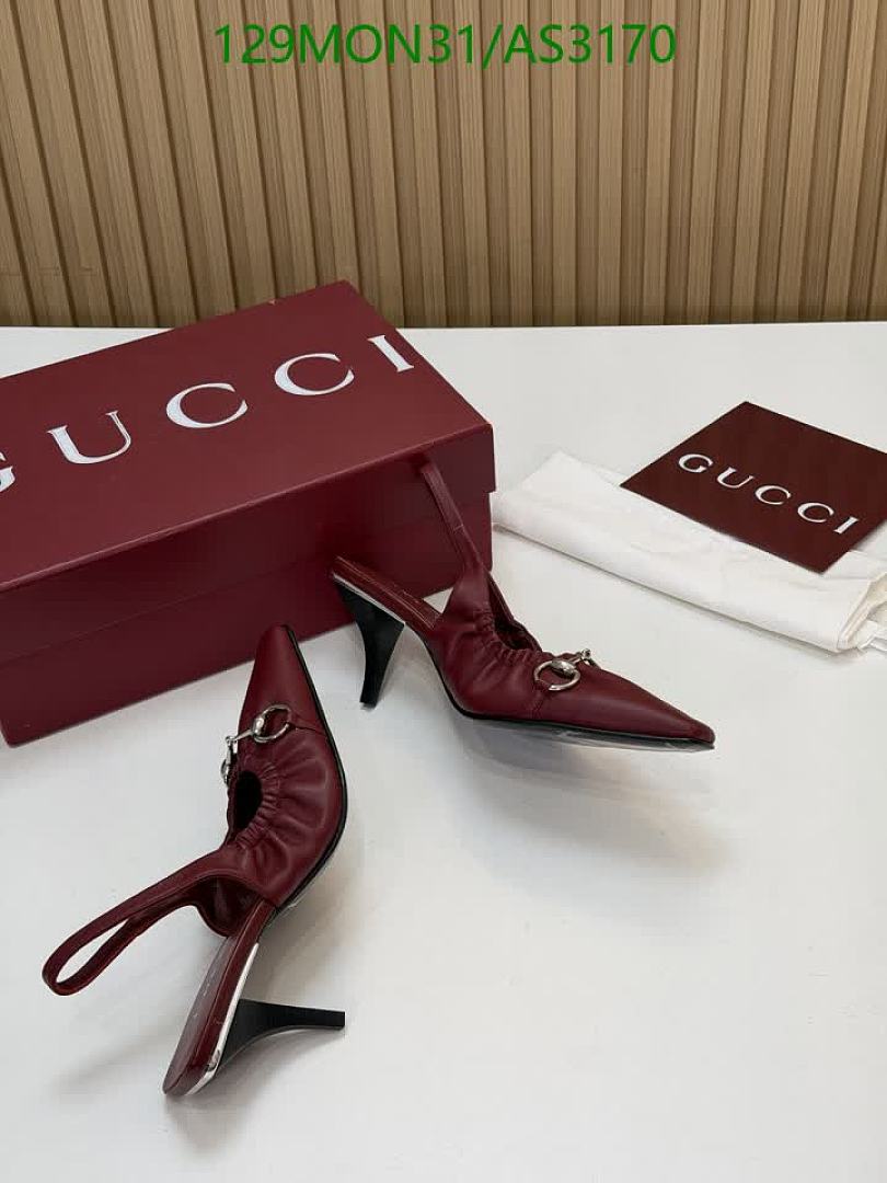 Gucci-Women Shoes Code: AS3170 $: 129USD