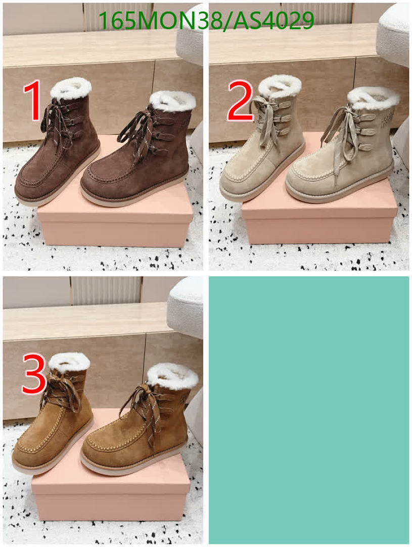 Miu Miu-Women Shoes Code: AS4029 $: 165USD