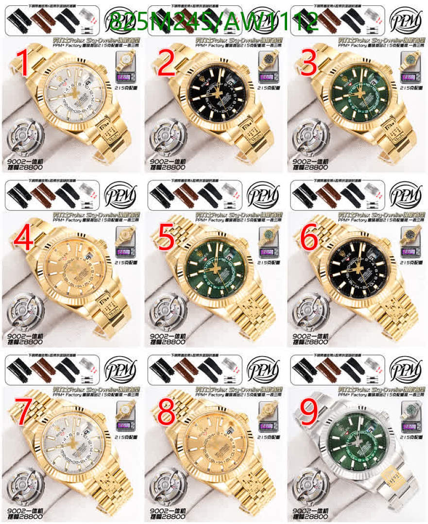 Rolex-WatchesMirror Quality Code: AW1112 $: 825USD