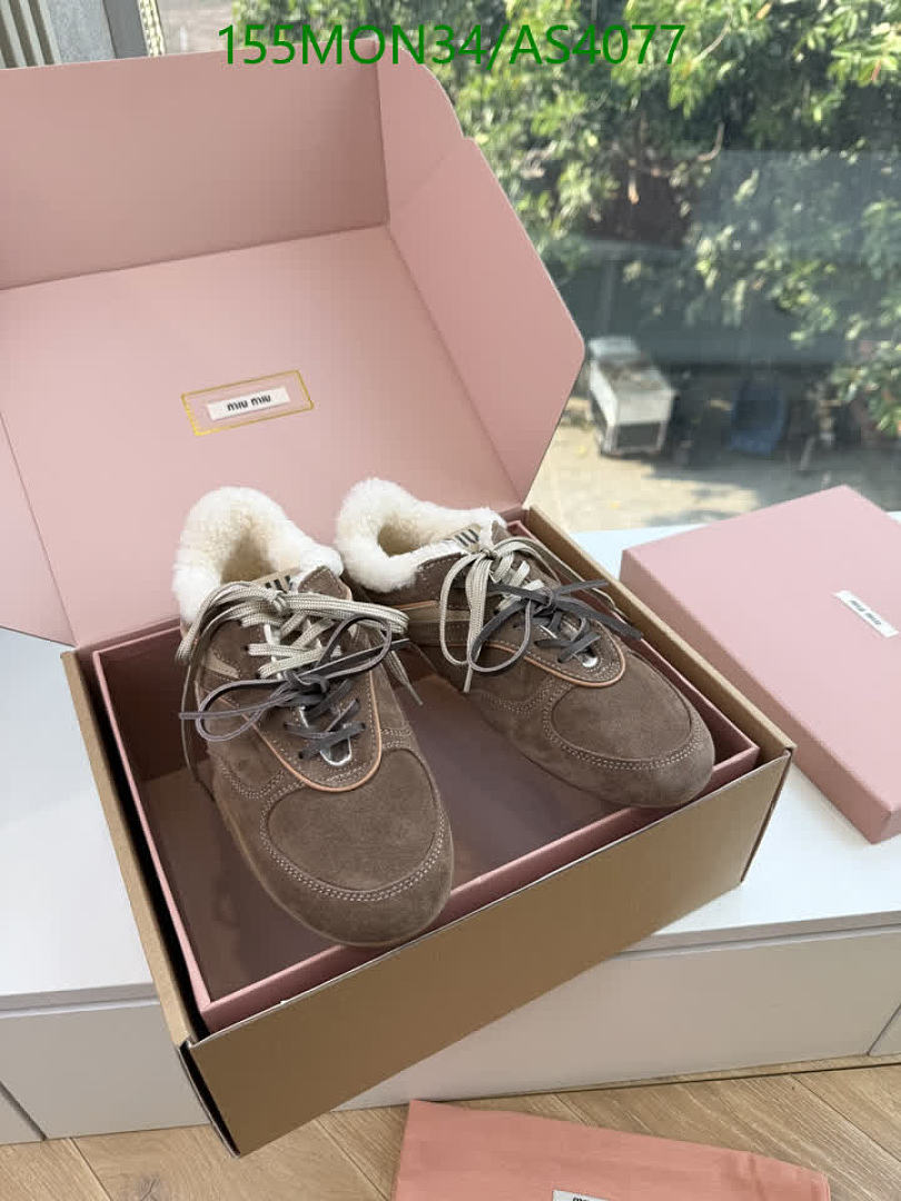 Miu Miu-Women Shoes Code: AS4077 $: 155USD