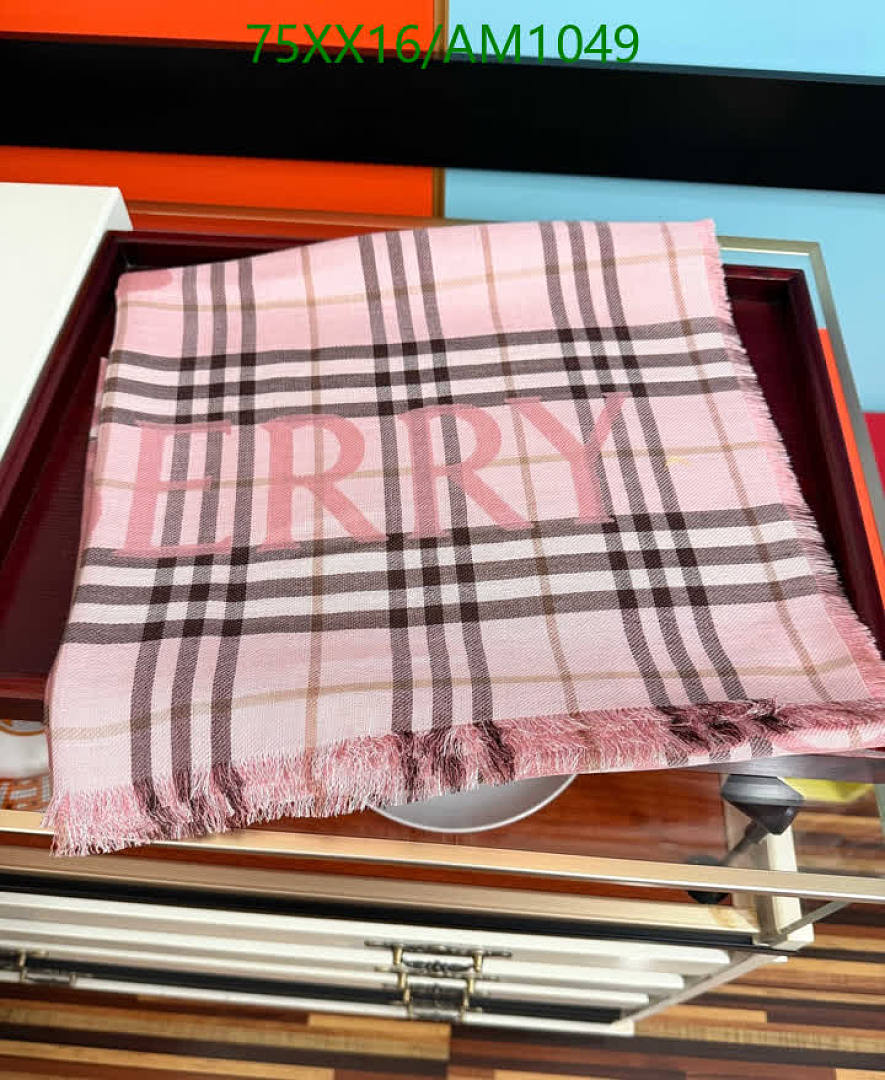 Burberry-Scarves Code: AM1049 $: 75USD