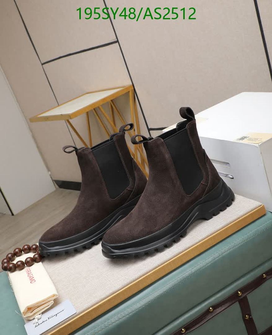 Ferragamo-Men shoes Code: AS2512 $: 195USD