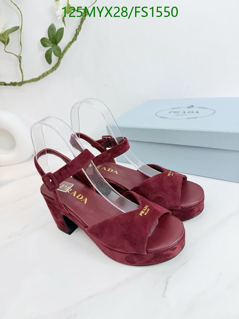 Prada-Women Shoes Code: FS1550 $: 125USD