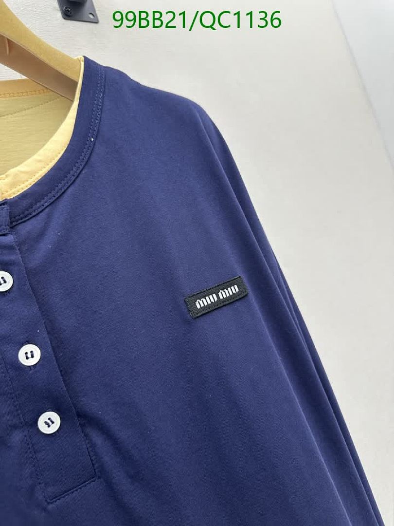 Miu Miu-Clothing Code: QC1136 $: 99USD