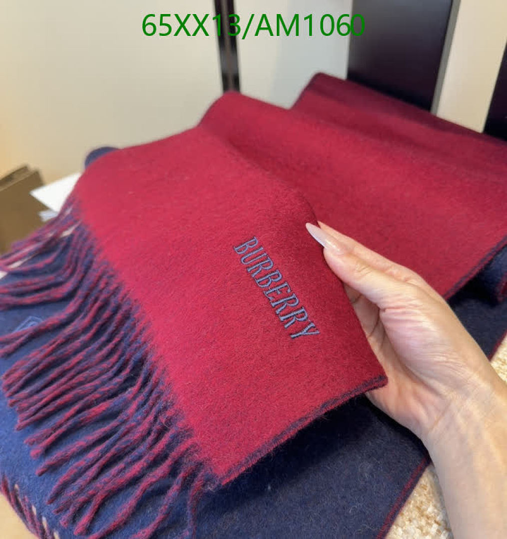Burberry-Scarves Code: AM1060 $: 65USD