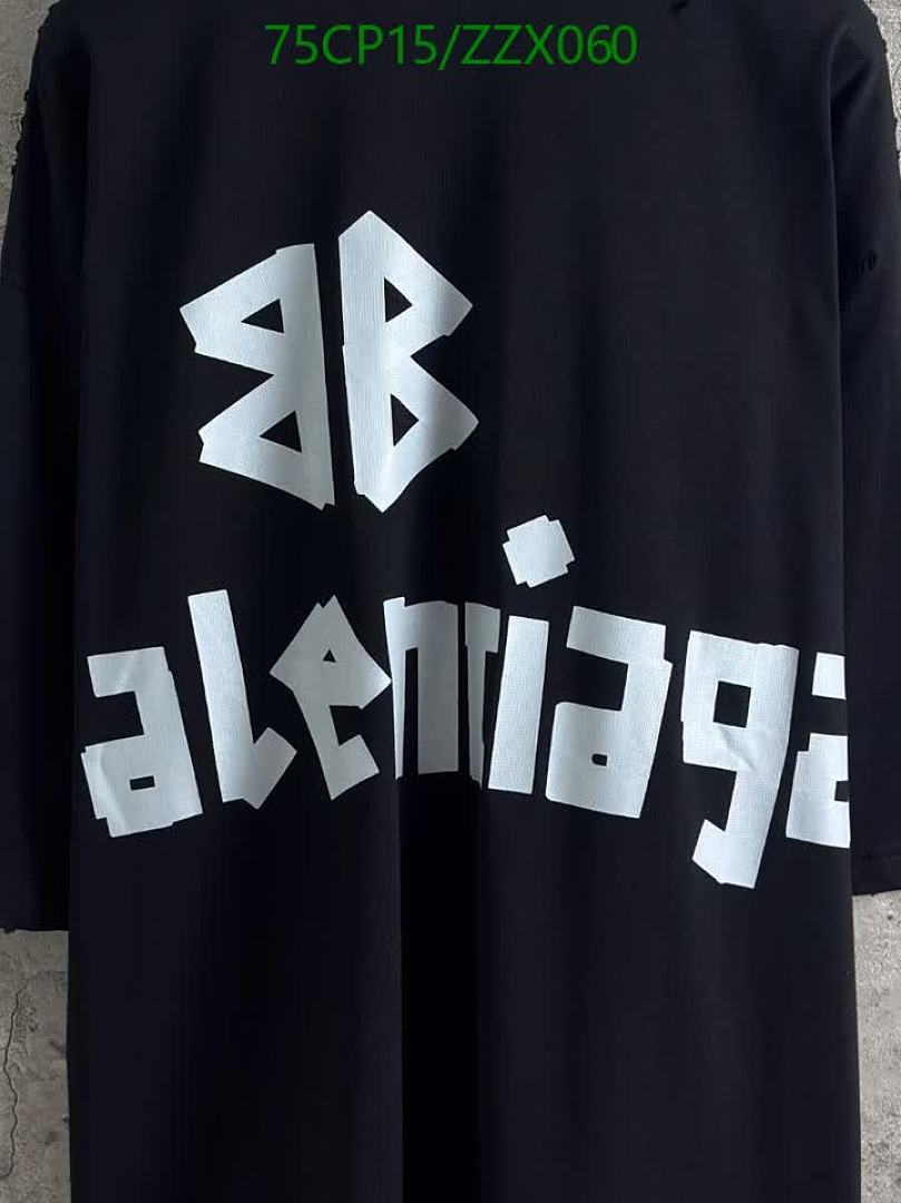 Balenciaga-Clothing Code: ZZX060 $: 75USD