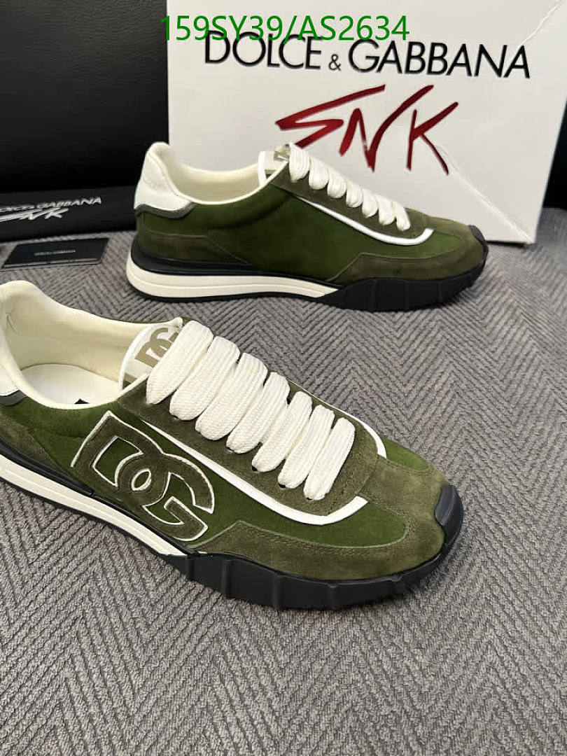 D&G-Men shoes Code: AS2634 $: 159USD
