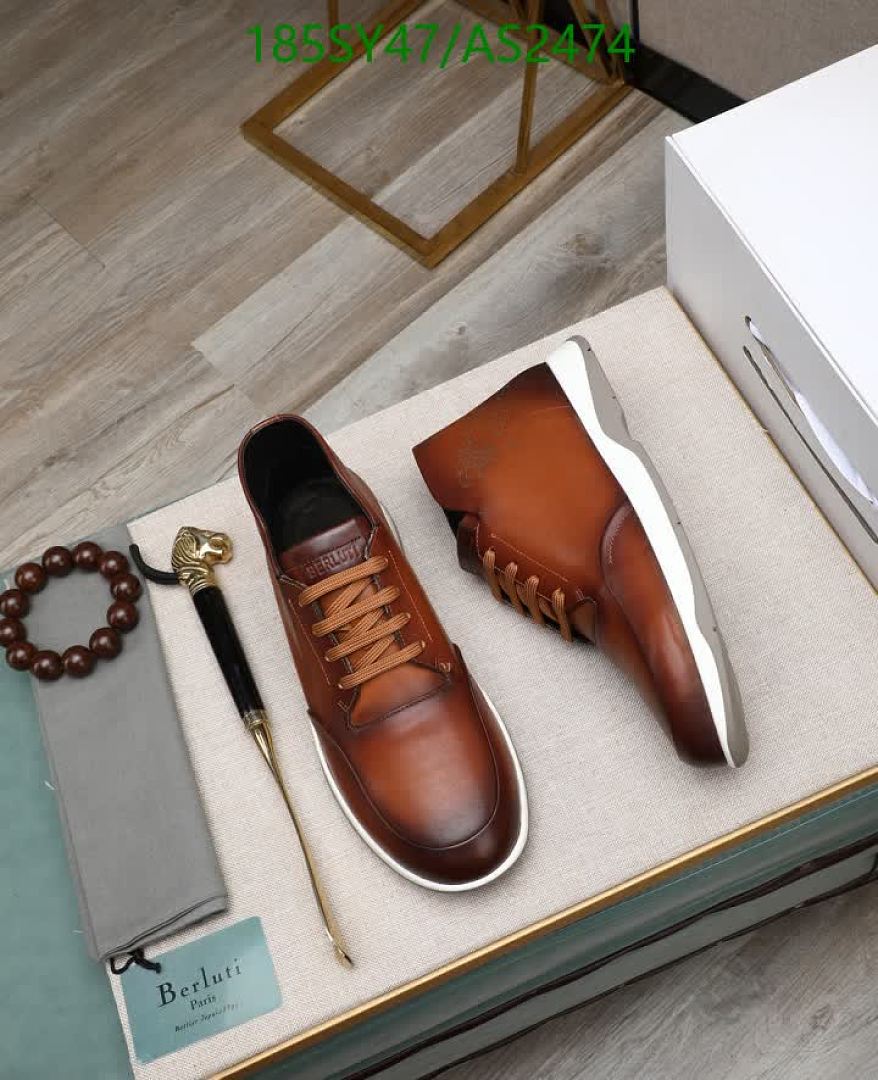 Berluti-Men shoes Code: AS2474 $: 185USD