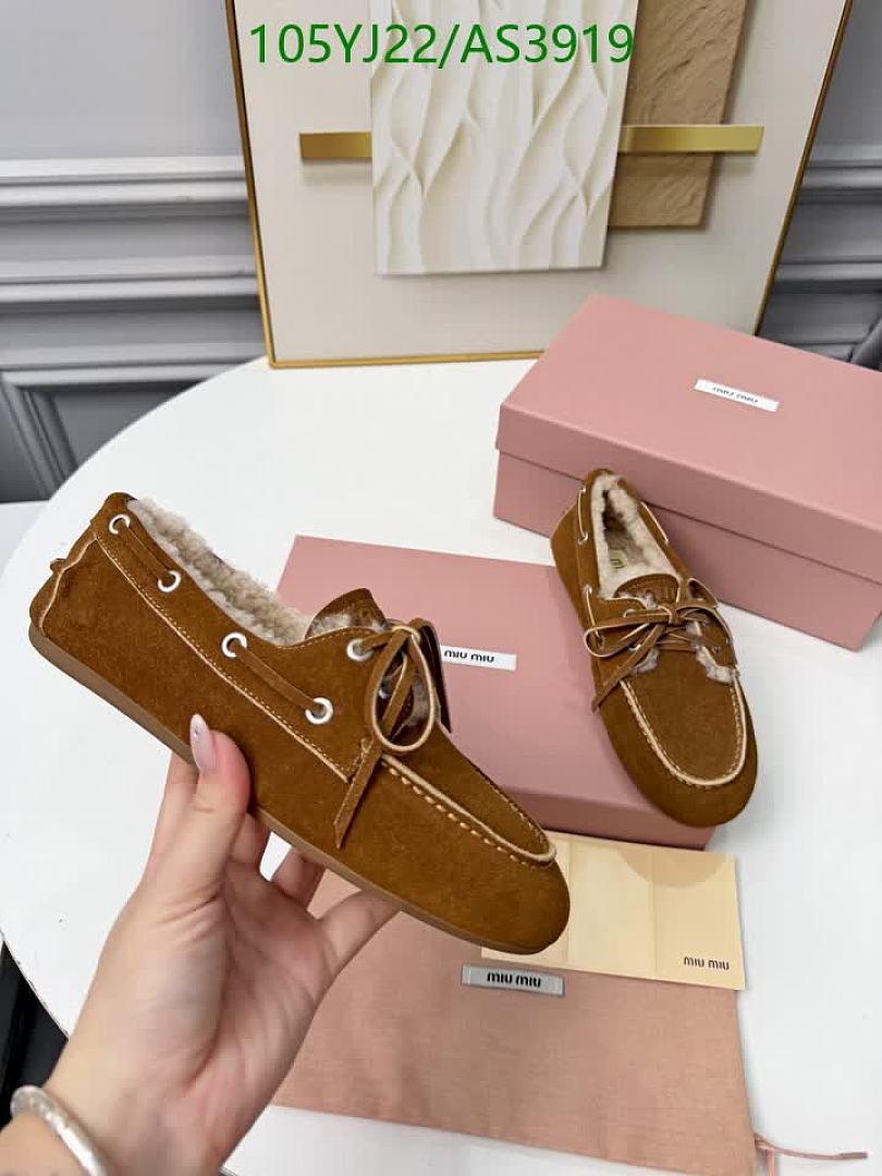 Miu Miu-Women Shoes Code: AS3919 $: 105USD