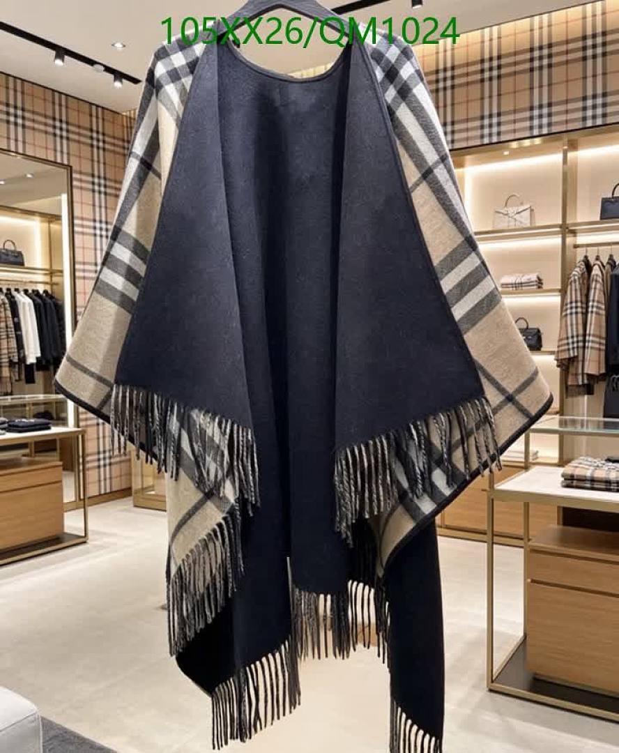 Burberry-Scarves Code: QM1024 $: 105USD
