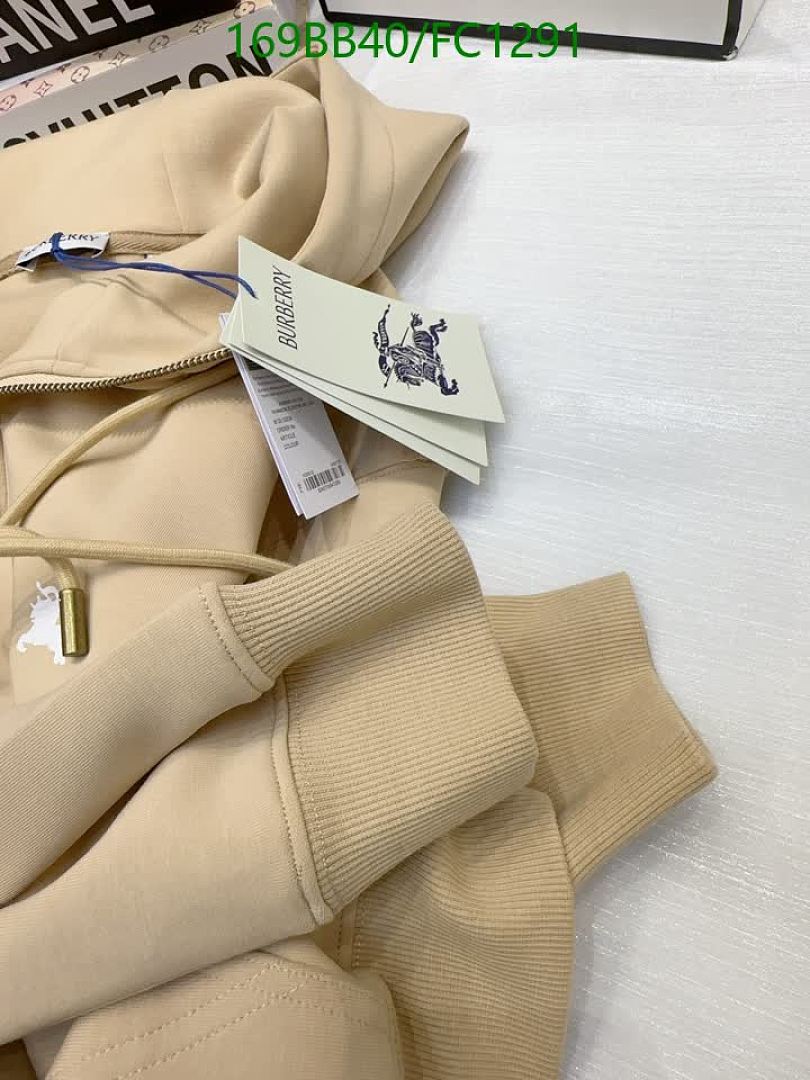 Burberry-Clothing Code: FC1291 $: 169USD