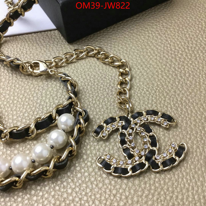 Jewelry-Chanel,the best affordable , ID: JW822,$: 39USD