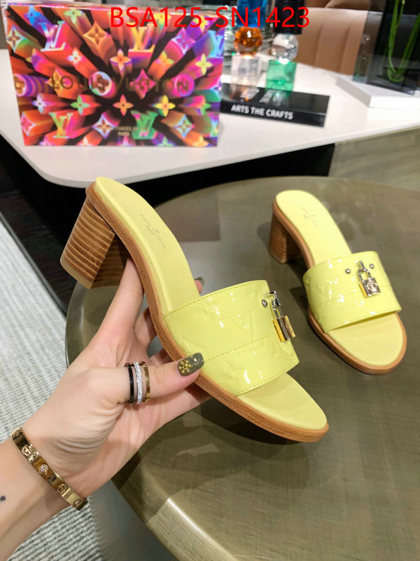 Women Shoes-LV,designer fake , ID: SN1423,$: 125USD