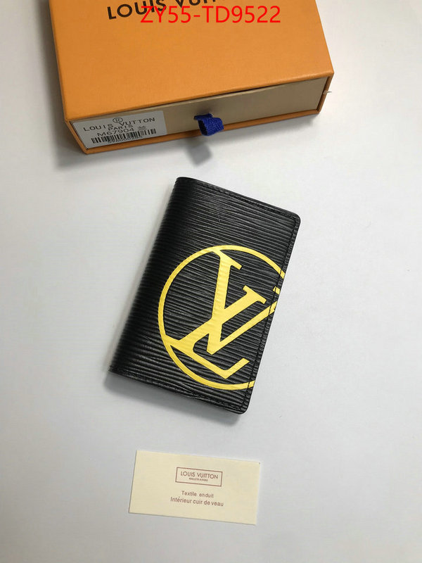 LV Bags(4A)-Wallet,designer replica ,ID: TD9522,$: 55USD