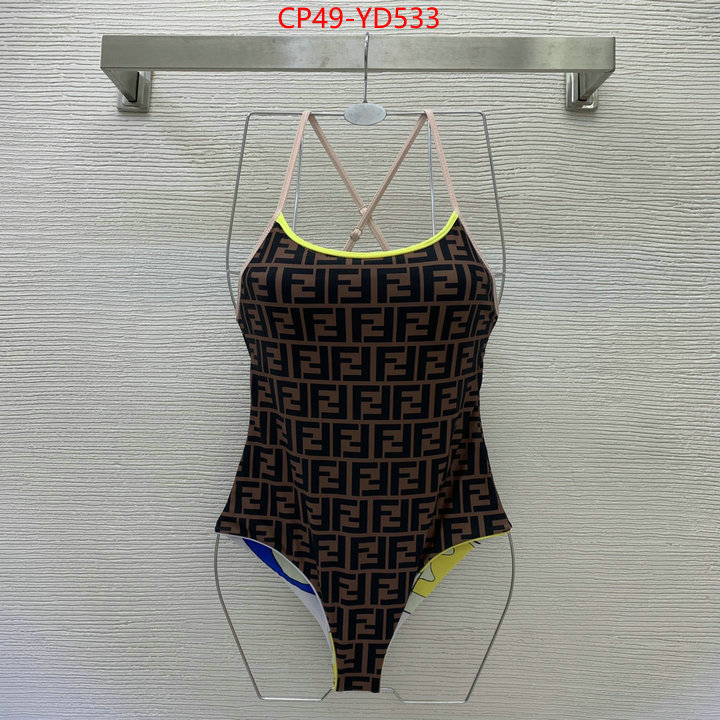 Swimsuit-Fendi,what is a 1:1 replica , ID: YD533,$: 49USD