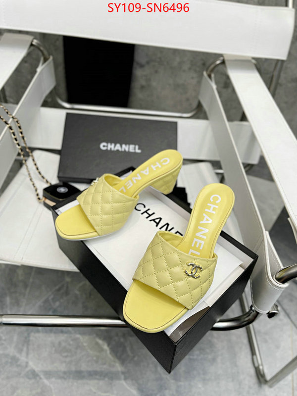 Women Shoes-Chanel,top designer replica , ID: SN6496,$: 109USD