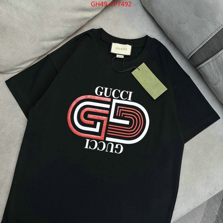 Clothing-Gucci,where to find best , ID: CP7492,$: 49USD