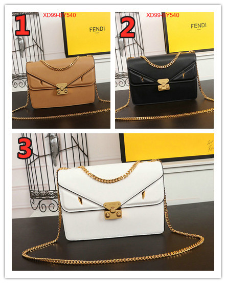 Fendi Bags(4A)-Diagonal-,ID: BY540,$:99USD