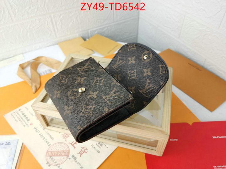 LV Bags(4A)-Wallet,we provide top cheap aaaaa ,ID: TD6542,$: 49USD