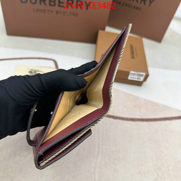 Burberry Bags(4A)-Wallet,high quality designer ,ID: TE3482,$: 49USD