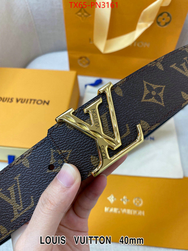 Belts-LV,wholesale imitation designer replicas , ID: PN3161,$: 65USD