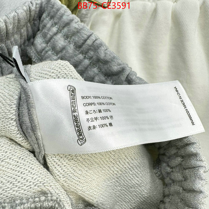 Clothing-Chrome Hearts,buy , ID: CE3591,$: 75USD