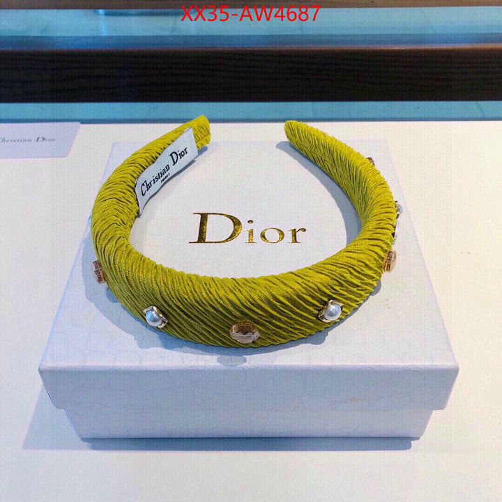 Hair band-Dior,high quality designer , ID: AW4687,$: 35USD